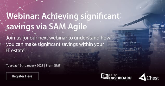 Achieving significant savings via SAM Agile